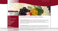 Desktop Screenshot of partyservice-goldstein.de